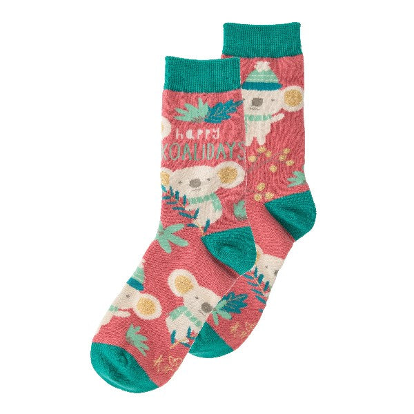 Koalidays Holiday Socks