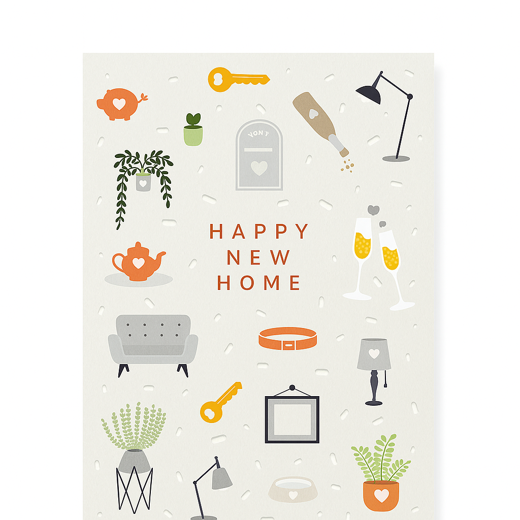 Happy New Home Card