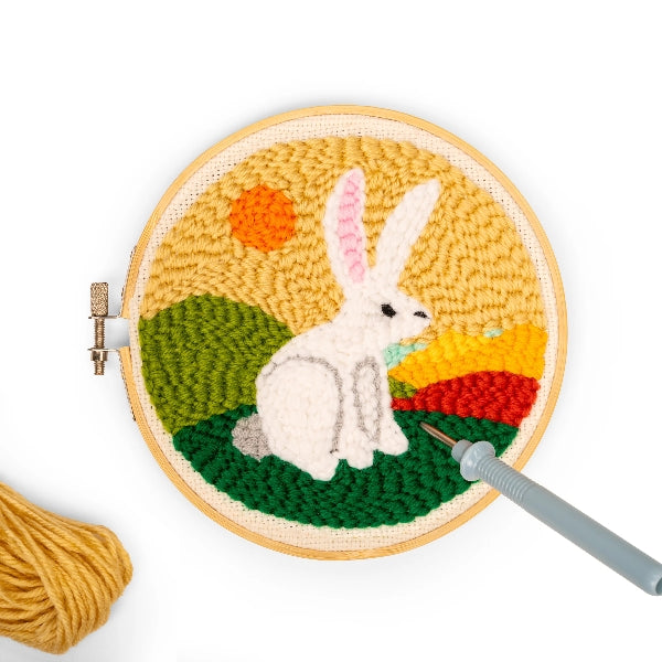 Hare Punch Needle Kit