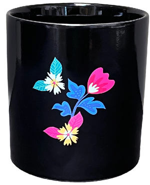 Blooming Flowers Blue/Green Heat Reveal Mug