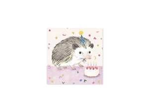 Hedgehog Pop-Up Enclosure Card