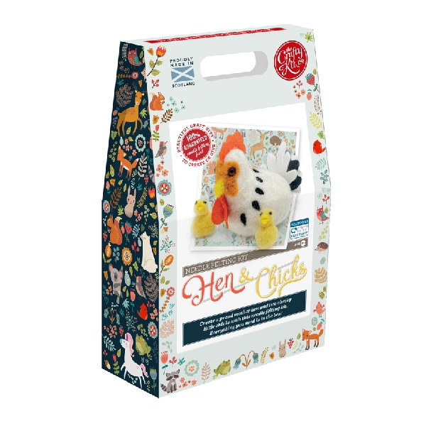 The Crafty Kit Co.DIY Needle Felting Kit | Hen And Chicks