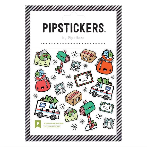 Pipsticks Stickers | Holiday Cheer Delivered