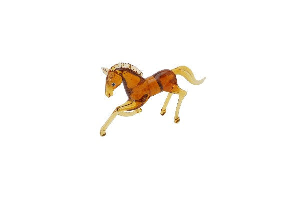 Glass Horse Figurine