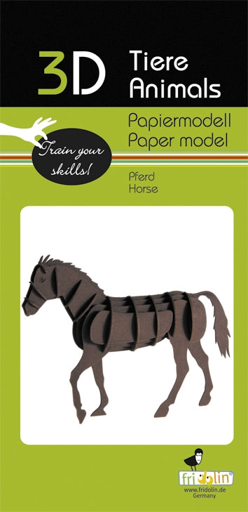 Horse 3D Paper Model