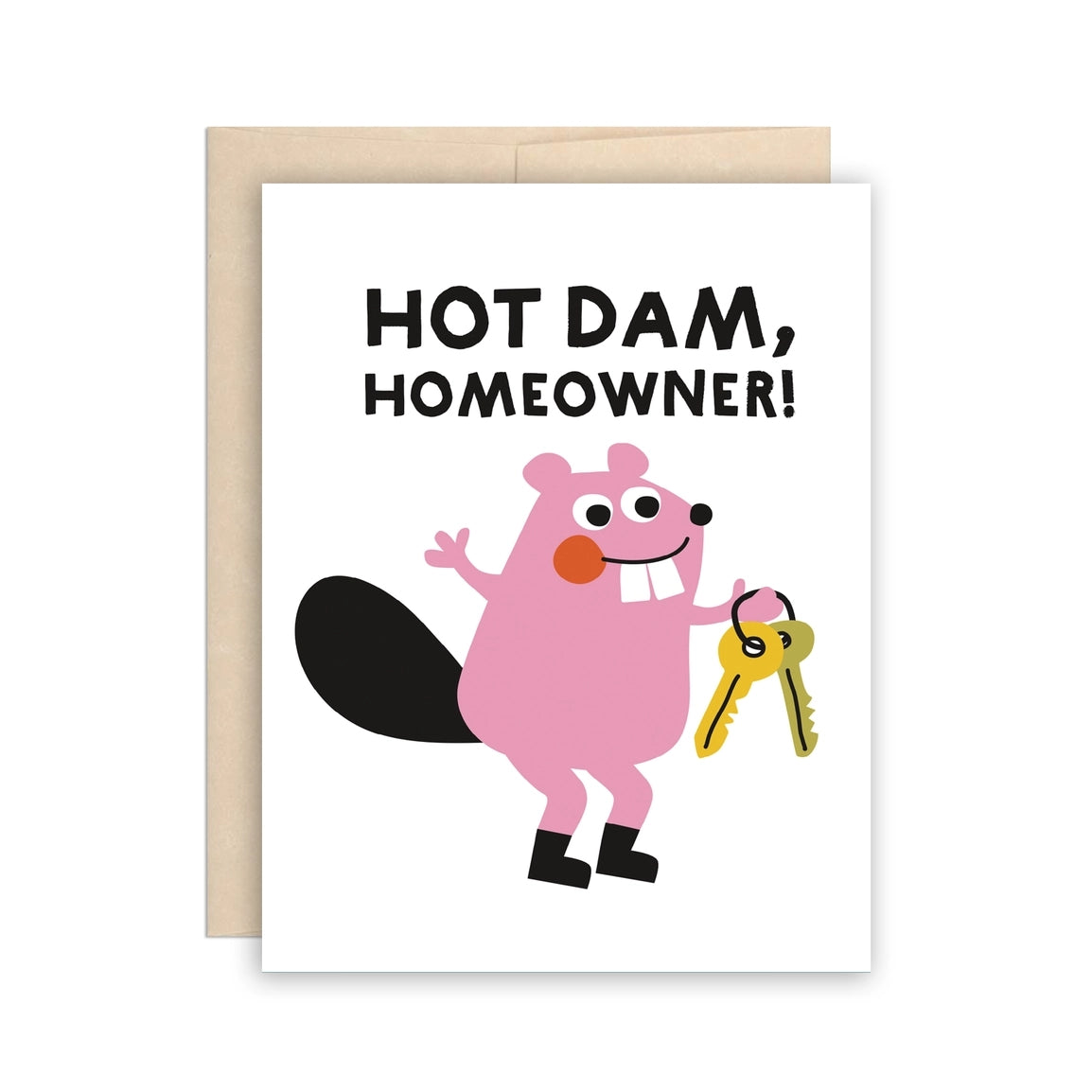 Hot Dam New Home Card
