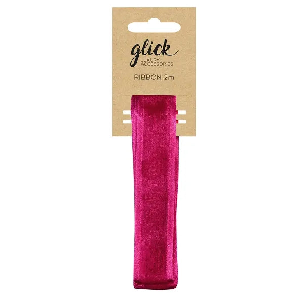 Hot Pink Satin Edge Ribbon