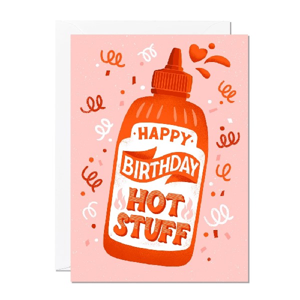Hot Stuff Card | Birthday Cards | The Gifted Type