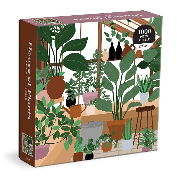 Galison 1000 Piece Puzzle | House Of Plants