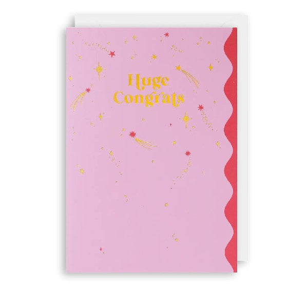 Huge Congrats Congratulations Card