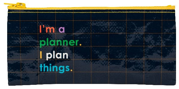 Blue Q Pencil Case | I'm A Planner
