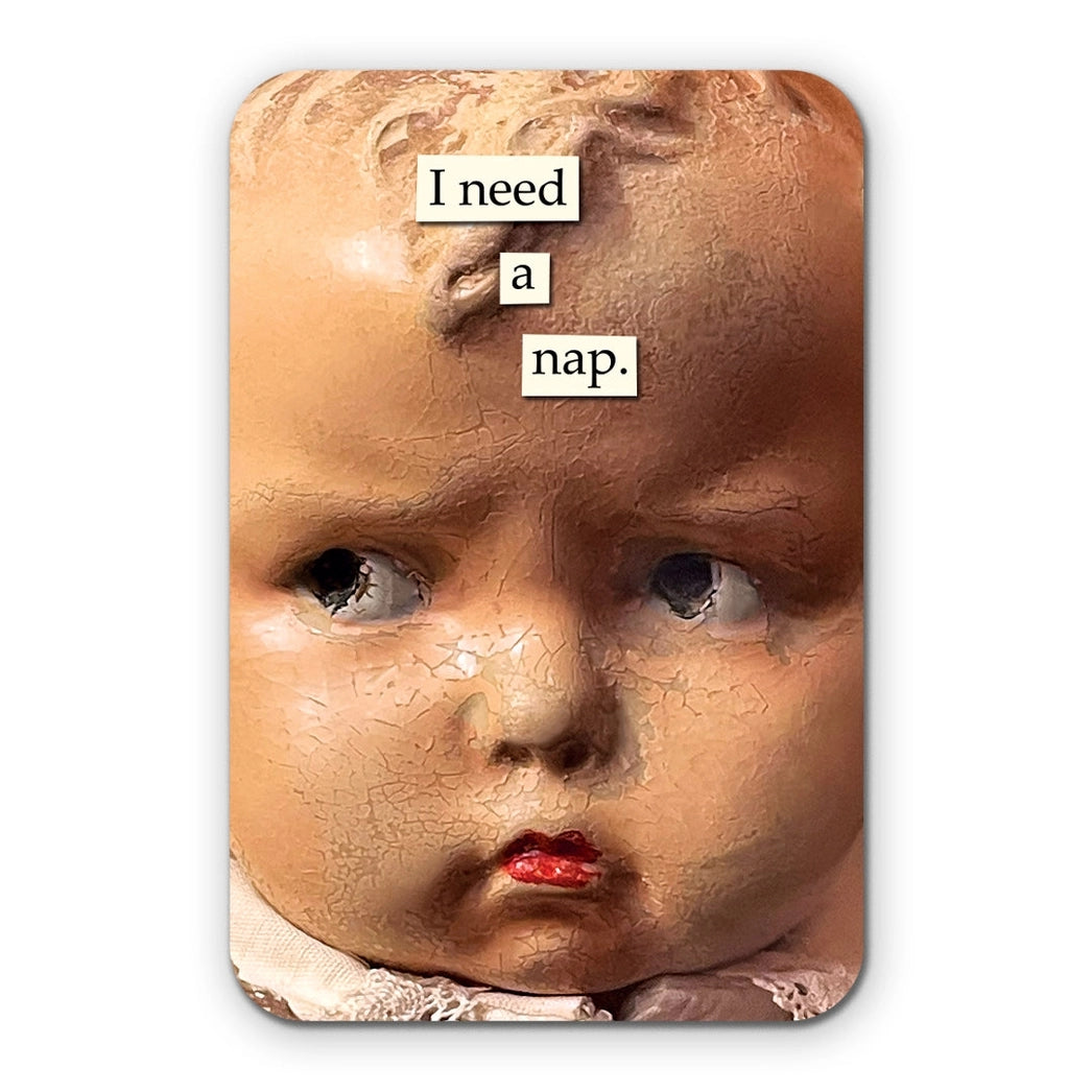 I Need A Nap Sticker