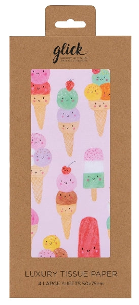 Cool Ice Cream Tissue Paper