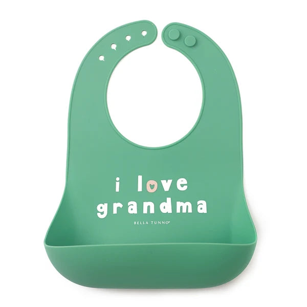 I Love Grandma Wonder Bib