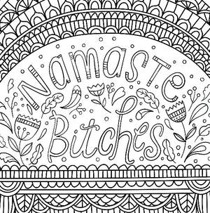 Inner F*cking Peace Colouring Book