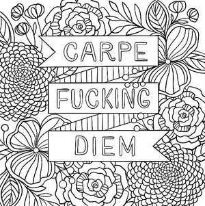Inner F*cking Peace Colouring Book