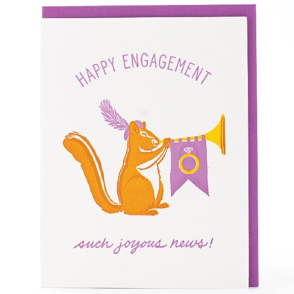 Joyuese News Engagement Card