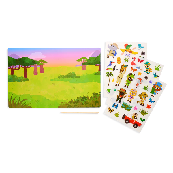 Ooly Set The Scene Sticker Magic | Jungle Journey
