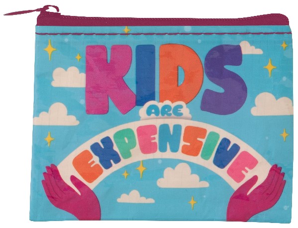 Blue Q Coin Purse | Kids Are Expensive