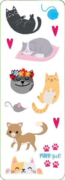 Kittens Sticker Set