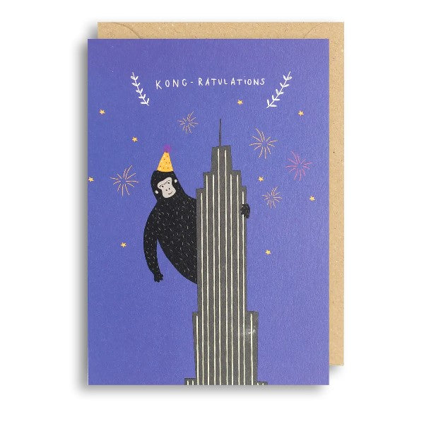 Kong-ratulations Card