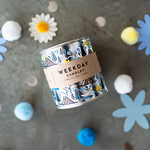 Weekday Candles Paint Tin Candle | Lakehouse