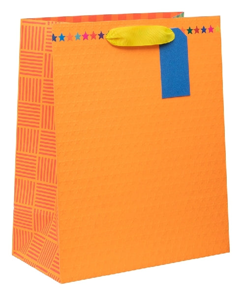 Large Colour Hub Orange Gift Bag