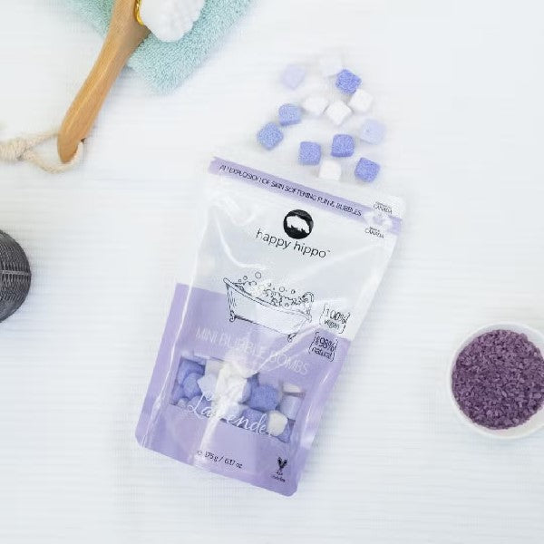 Happy Hippo Bath Co. | Lavender Mini Bath Bombs