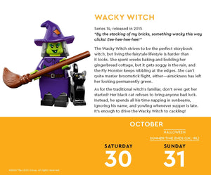 2027 Lego Minifigure A Day Daily Desk Calendar