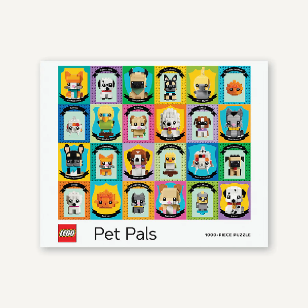 Chronicle 1000 Piece Puzzle | Lego Pet Pals
