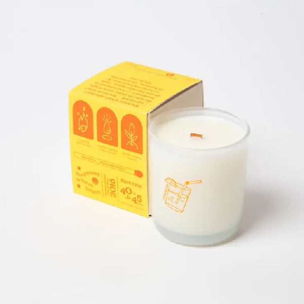 Milkjar 8 oz. Candle | Lemonade