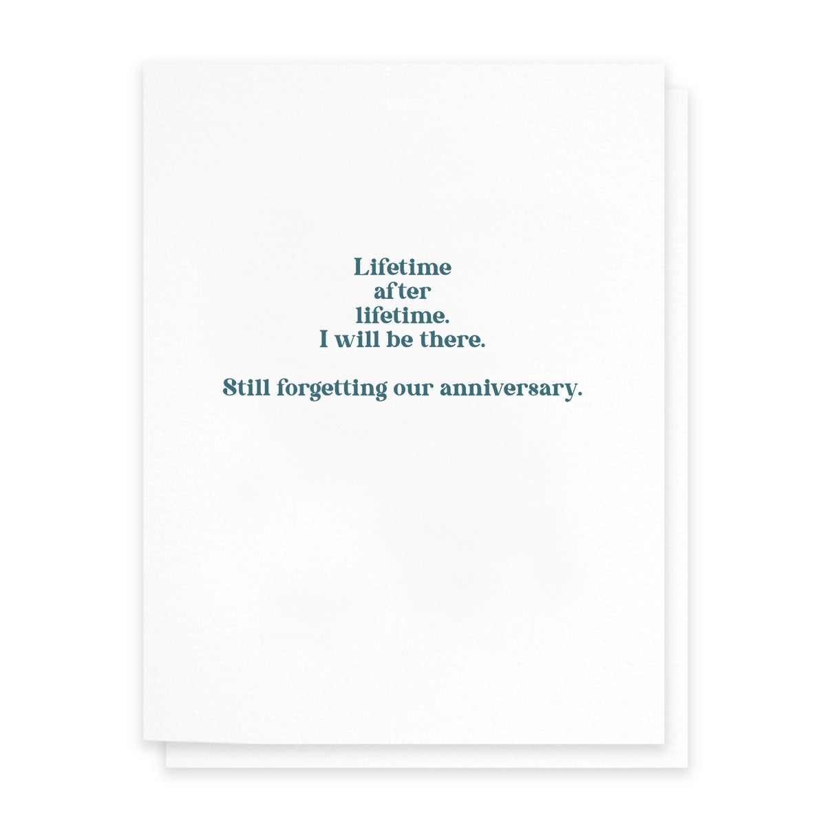 Lifetime After Lifetime Anniversary Card