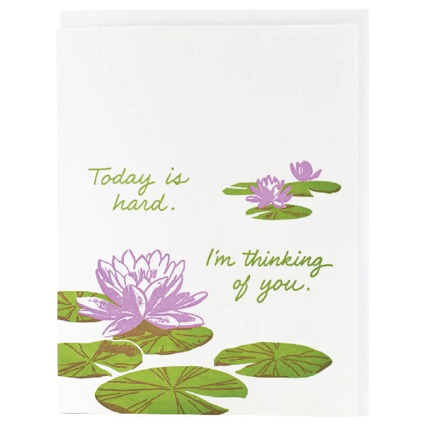 Lily Pads Friendship Card