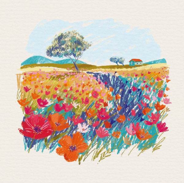 Meadow Blank Art Card