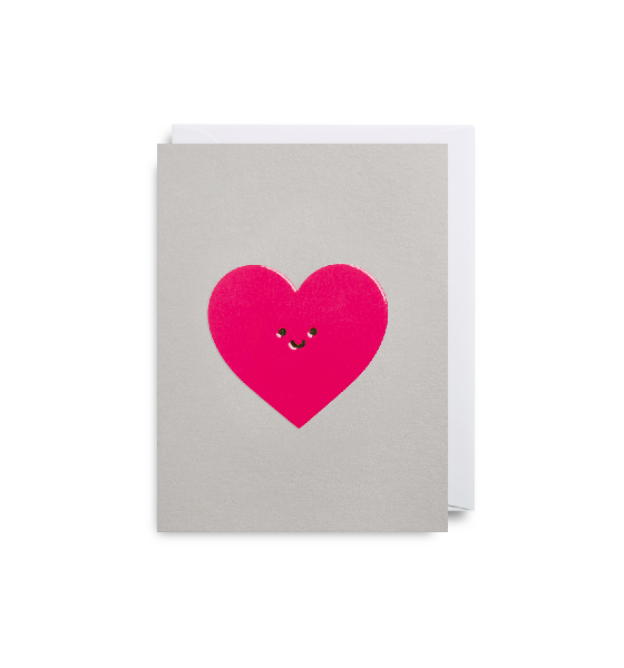 Little Pink Heart Mini Card | Love Cards | The Gifted Type