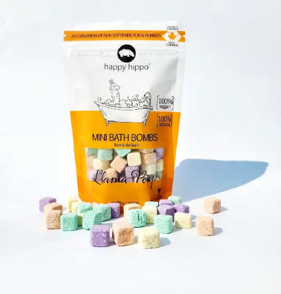 Happy Hippo Bath Co. | Llama Poop Mini Bath Bombs