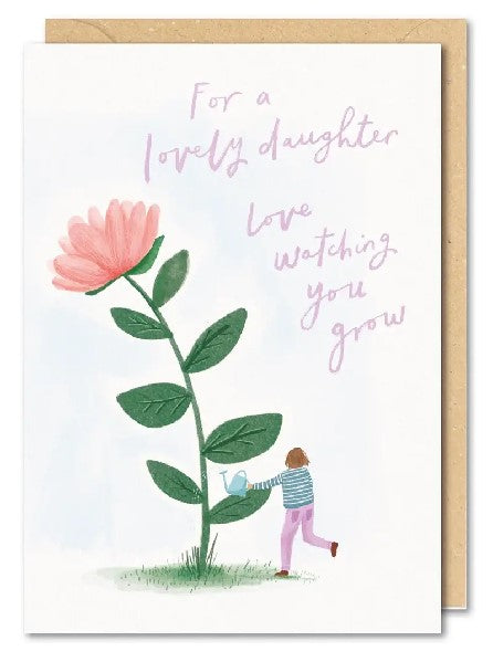 A Lovely Daughter Birthday Card