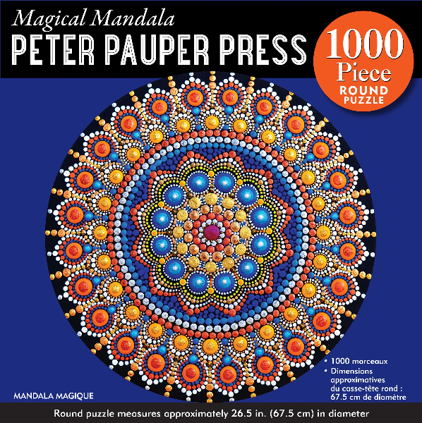 Peter Pauper 1000 Piece Puzzle | Magical Mandala