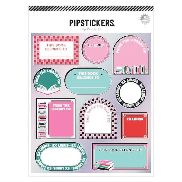 Pipsticks Bookplates Labels | Mark My Words