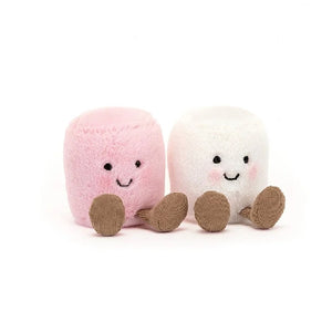Jellycat Amuseable Pink & White Marshmallows Plush