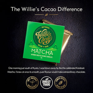 Willie's Cacao 50g Bar | Matcha