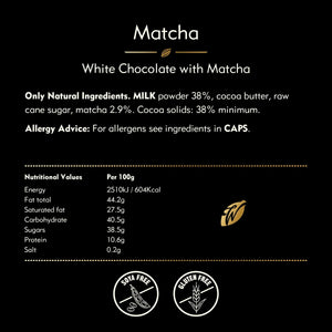Willie's Cacao 50g Bar | Matcha