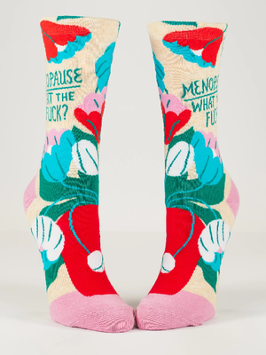 Blue Q Women's Crew Socks | Menopause