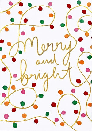 Merry And Bright Boxed Christmas Cards