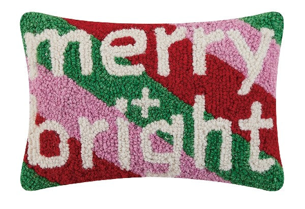 Merry + Bright Hook Pillow