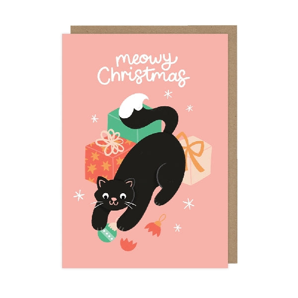 Meowy Christmas Card