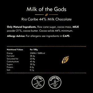 Willie's Cacao 50g Bar | Milk Of The Gods