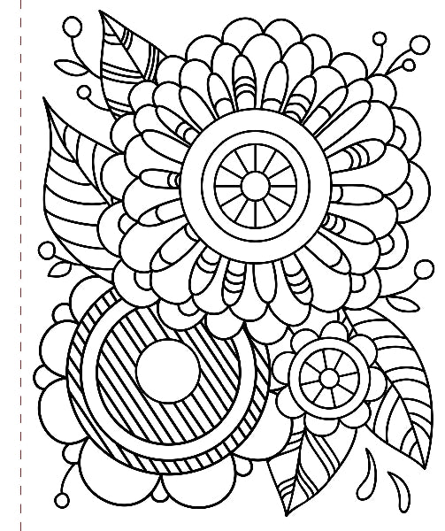 Mindfulness Large Print Colouring Book