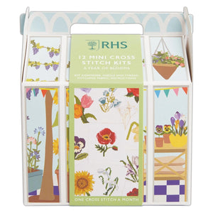 A Year Of Blooms Cross Stitch Kit