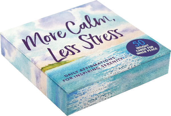 More Calm Less Stress Insight Cards | Peter Pauper Press | The Gifted Type